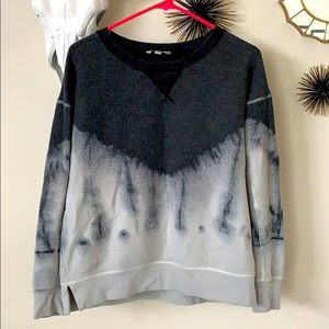 Grey Tie-dye American Eagle Sweater